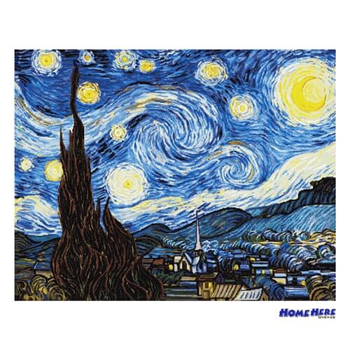 鑽石畫 星夜 超大尺寸